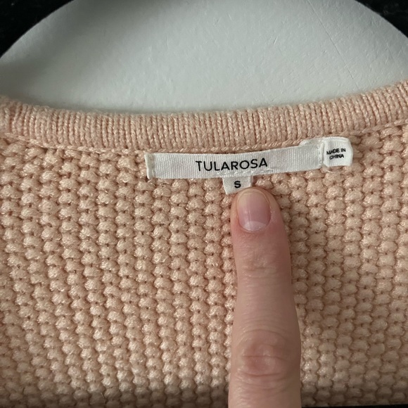 Tularosa sweater small revolve destiny peach - Picture 7 of 11
